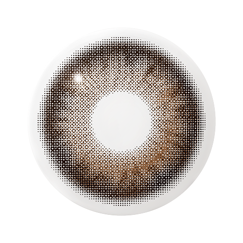 One of a Kind Kristin 1DAY Brown lens pattern
